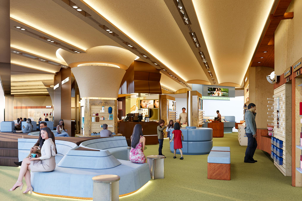 Store interior